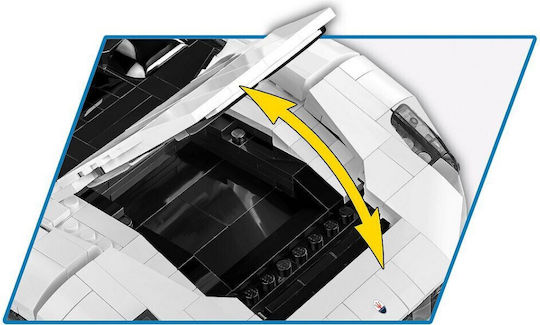 Cobi Τουβλάκια Maserati MC20 για 12+ Ετών 2269τμχ COBI-24335 - Image 7