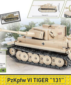 Alternative view of Cobi PzKpfw VI Tiger 131 1:48