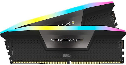 Corsair Vengeance DDR5 96GB RAM με 2x48GB Modules και Ταχύτητα 5200 για Desktop CMH96GX5M2B5200C38 - Image 3