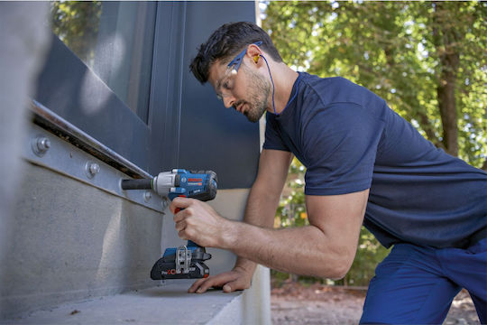 Bosch GDS 18V-450 Μπουλονόκλειδο Μπαταρίας 18V Solo με Υποδοχή 1/2" - Image 4