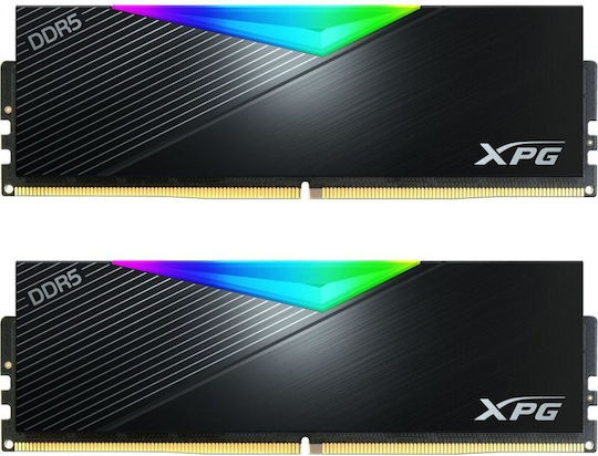 Adata XPG Lancer DDR5 32GB RAM με 2x16GB Modules και Ταχύτητα 6000 για Desktop AX5U6000C3016G-DCLARBK - Image 2