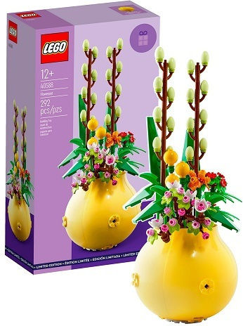 LEGO Τουβλάκια Flowerpot για 12+ Ετών 292τμχ 40588 - Image 5