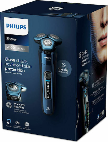 Philips Series 7000 S7882/55 Περιστρεφόμενη Ξυριστική Μηχανή Προσώπου Επαναφορτιζόμενη - Image 3