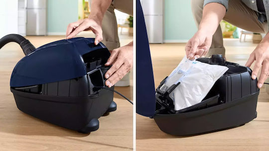 Bosch BGD38BU2 Ηλεκτρική Σκούπα 600W με Σακούλα 4lt Μπλε - Image 10