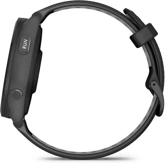 Garmin Forerunner 265 46mm Αδιάβροχο Smartwatch με Παλμογράφο (Black/Powder Gray) - Image 11