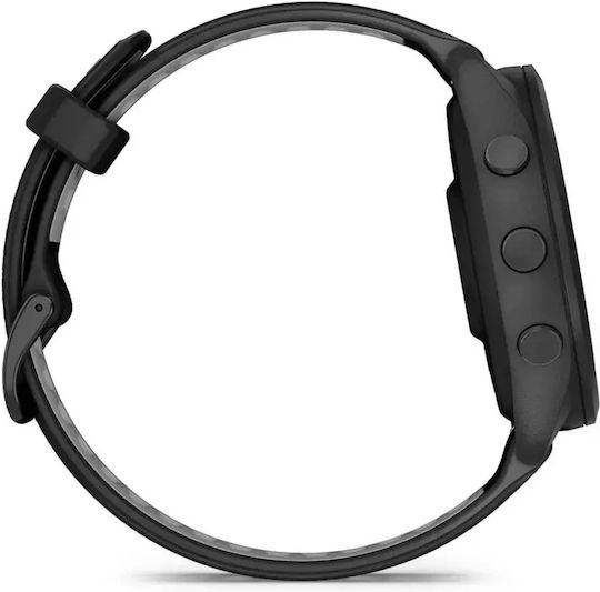 Garmin Forerunner 265 46mm Αδιάβροχο Smartwatch με Παλμογράφο (Black/Powder Gray) - Image 9