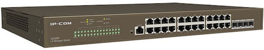 IP-COM G5328F Managed L3 PoE Switch με 24 Θύρες Gigabit (1Gbps) Ethernet και 4 SFP Θύρες - Image 4