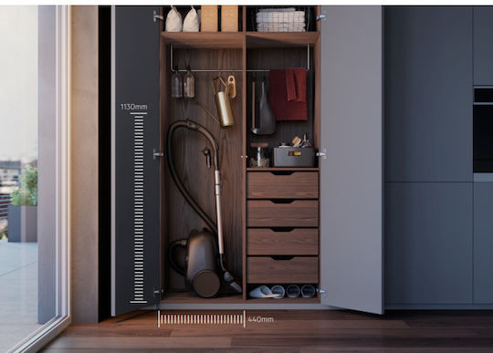 AEG Eco 6000 Series Ηλεκτρική Σκούπα 850W με Σακούλα 3.5lt Μαύρη - Image 12