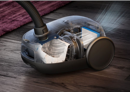 AEG Eco 6000 Series Ηλεκτρική Σκούπα 850W με Σακούλα 3.5lt Μαύρη - Image 17