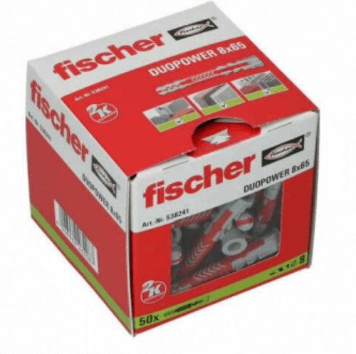fischer Ούπα Πλαστικό 10x80mm 538252 - Image 4