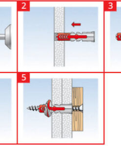 Alternative view of fischer Ούπα Πλαστικό 10x80mm 538252