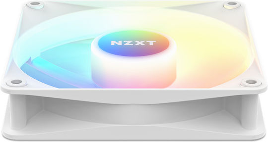 NZXT F120 RGB Core Case Fan με Σύνδεση 4-Pin PWM Λευκό - Image 3