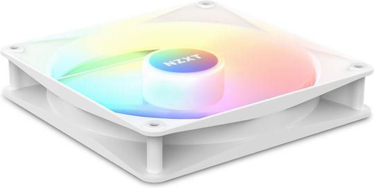 NZXT F120 RGB Core Case Fan με Σύνδεση 4-Pin PWM Λευκό - Image 4