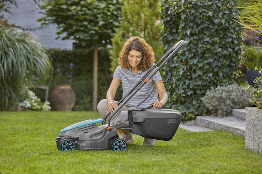 Gardena PowerMax 32/18V P4A Μηχανή Γκαζόν Μπαταρίας 14632-20 - Image 2