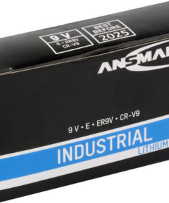 Alternative view of Ansmann Industrial Μπαταρίες Λιθίου 9V 5τμχ