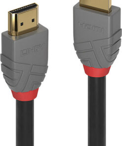 Lindy Anthra Line HDMI 2.0 Cable HDMI male - HDMI male 10m Μαύρο 36967