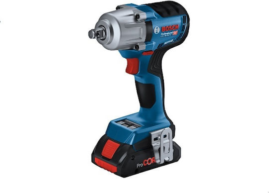 Bosch GDS 18V-450 HC Μπουλονόκλειδο Μπαταρίας 18V Solo με Υποδοχή 1/2" - Image 2