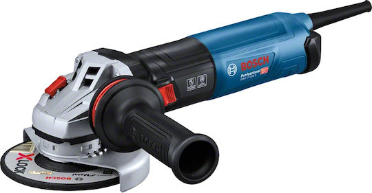 Bosch GWS 17-125 S Τροχός 125mm Ρεύματος 1700W με Ρύθμιση Στροφών