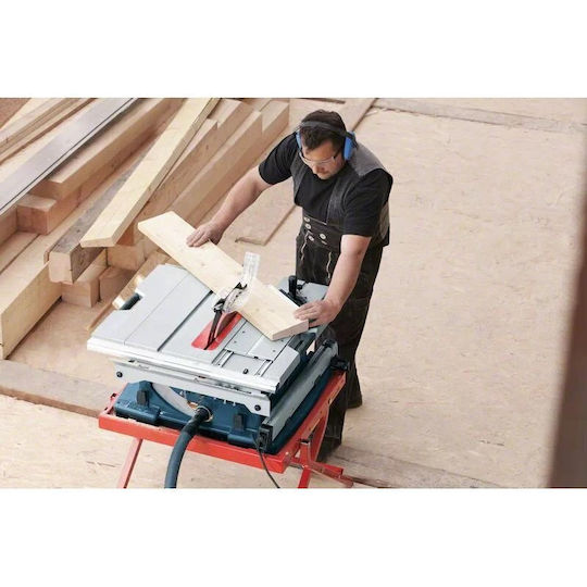 Bosch GTS 10 XC Δισκοπρίονο Πάγκου με Ισχύ 2100W, Δίσκο Κοπής Διαμέτρου 254mm & Ταχύτητα Κοπής 3200rpm - Image 3