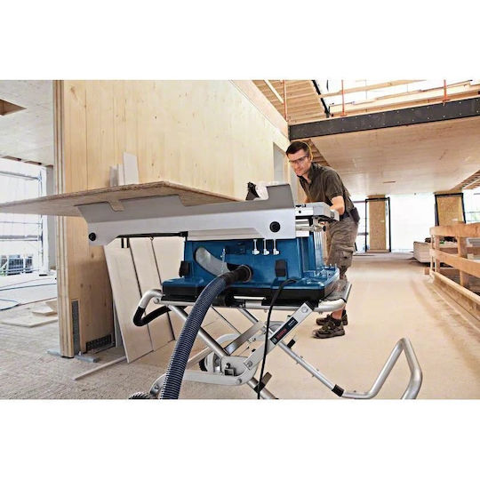 Bosch GTS 10 XC Δισκοπρίονο Πάγκου με Ισχύ 2100W, Δίσκο Κοπής Διαμέτρου 254mm & Ταχύτητα Κοπής 3200rpm - Image 4