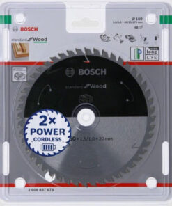 Alternative view of Bosch Δίσκος Κοπής Ξύλου 160mm 2608837678