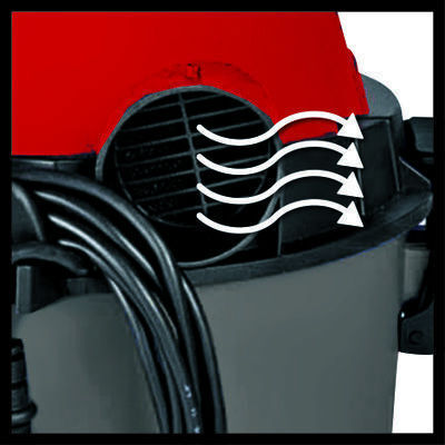 Einhell Tcvc 1815 Σκούπα Υγρών / Στερεών 1250W με Πλαστικό Κάδο 15lt - Image 9