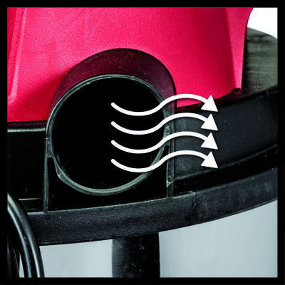 Einhell Tcvc 1812 S Σκούπα Υγρών / Στερεών 1250W με Πλαστικό Κάδο 12lt - Image 10