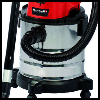 Einhell Tcvc 18/20 Lisolo Επαναφορτιζόμενη Σκούπα Υγρών / Στερεών Χωρίς Φορτιστή και Μπαταρία με Ανοξείδωτο Κάδο 20lt - Image 8