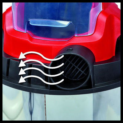 Einhell Tcvc 18/20 Lisolo Επαναφορτιζόμενη Σκούπα Υγρών / Στερεών Χωρίς Φορτιστή και Μπαταρία με Ανοξείδωτο Κάδο 20lt - Image 9