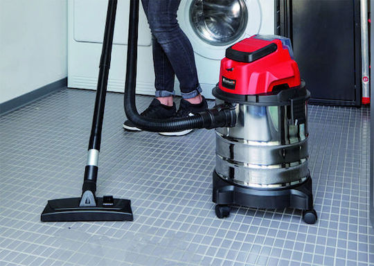 Einhell Tcvc 18/20 Lisolo Επαναφορτιζόμενη Σκούπα Υγρών / Στερεών Χωρίς Φορτιστή και Μπαταρία με Ανοξείδωτο Κάδο 20lt - Image 12