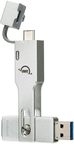 OWC Envoy Pro Mini 1.0TB USB 3.2 SSD Stick με σύνδεση USB-A & USB-C Ασημί - Image 4