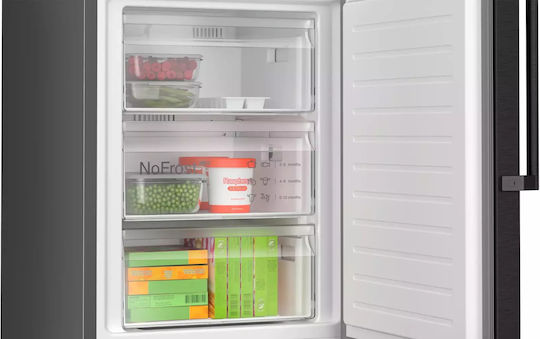 Bosch Ψυγειοκαταψύκτης 363lt NoFrost Υ203xΠ60xΒ66.5εκ. Inox KGN39VXCT - Image 6