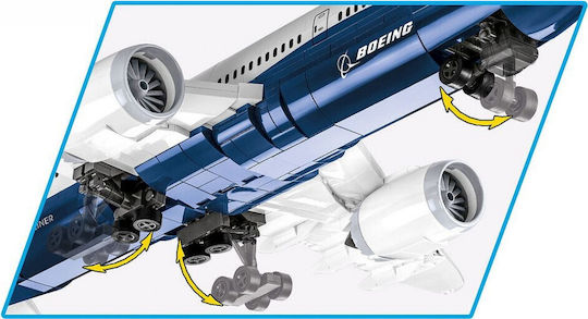 Cobi Τουβλάκια Boeing 787-8 Dreamliner για 9+ Ετών 836τμχ COBI-26603 - Image 4