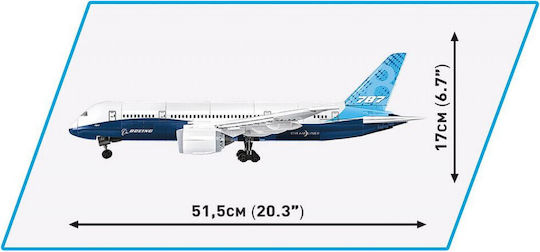Cobi Τουβλάκια Boeing 787-8 Dreamliner για 9+ Ετών 836τμχ COBI-26603 - Image 3