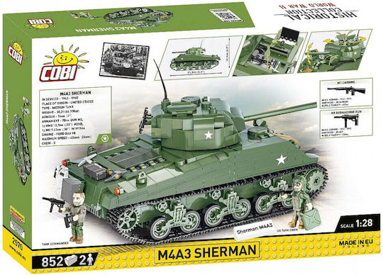 Cobi Τουβλάκια Historical Collection - M4A3 Sherman για 9+ Ετών 838τμχ COBI-2570 - Image 2