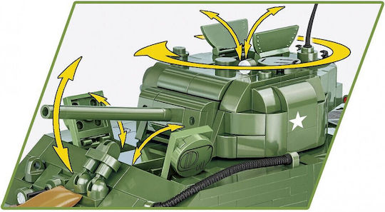 Cobi Τουβλάκια Historical Collection - M4A3 Sherman για 9+ Ετών 838τμχ COBI-2570 - Image 8