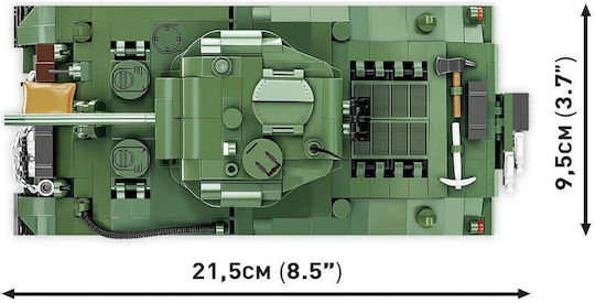 Cobi Τουβλάκια Historical Collection - M4A3 Sherman για 9+ Ετών 838τμχ COBI-2570 - Image 7