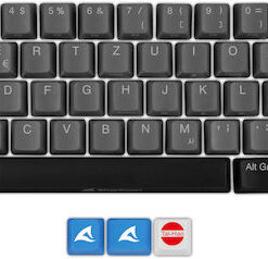 Sharkoon SKILLER SAC20 S4 ANSI 62 PBT keycaps 4044951037452