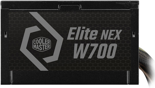 CoolerMaster Elite Nex White 700W Μαύρο Τροφοδοτικό Υπολογιστή Full Wired 80 Plus Standard - Image 3