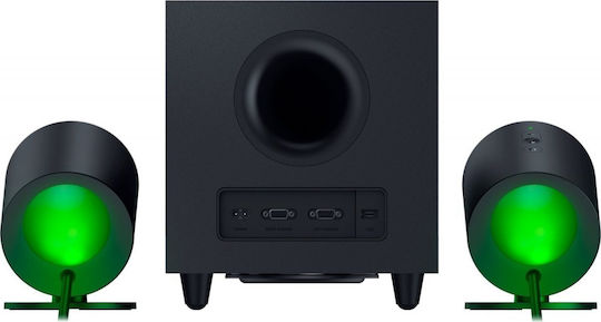 Razer Nommo V2 Ασύρματα Ηχεία Υπολογιστή 2.1 με RGB Φωτισμό και Bluetooth σε Μαύρο Χρώμα - Image 9