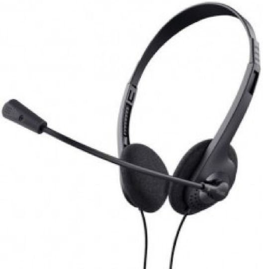 Trust Chat On Ear Multimedia Ακουστικά με μικροφωνο και σύνδεση 3.5mm Jack