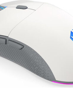 Endorfy GEM Plus 26000 RGB Gaming Ποντίκι 26000 DPI Onyx White