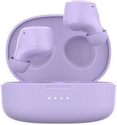 Belkin Soundform Bolt Earbud Bluetooth Handsfree Ακουστικά με Αντοχή στον Ιδρώτα και Θήκη Φόρτισης Lavender - Image 4