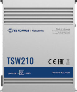 Teltonika TSW210 Unmanaged L2 Switch με 8 Θύρες Gigabit (1Gbps) Ethernet και 2 SFP Θύρες