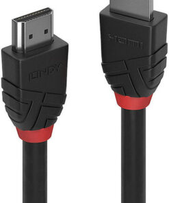 Alternative view of Lindy HDMI 2.0 Cable HDMI male - HDMI male 3m Μαύρο 36473