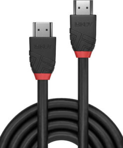 Lindy HDMI 2.0 Cable HDMI male - HDMI male 3m Μαύρο 36473