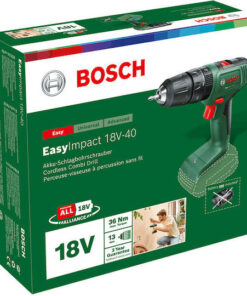 Alternative view of Bosch Easyimpact Κρουστικό Δραπανοκατσάβιδο Μπαταρίας Solo 06039D8100