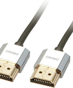 Lindy HDMI 2.0 Cable HDMI male - HDMI male 1m Μαύρο 41671