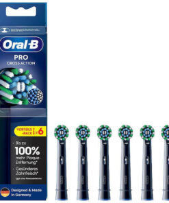 Alternative view of Oral-B Pro CrossAction Ανταλλακτικές Κεφαλές για Ηλεκτρική Οδοντόβουρτσα Black 860229 6τμχ