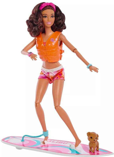 Barbie Beach Surfer Κούκλα για 3+ Ετών 29εκ. (Διάφορα Σχέδια) 1τμχ HPL69 - Image 2